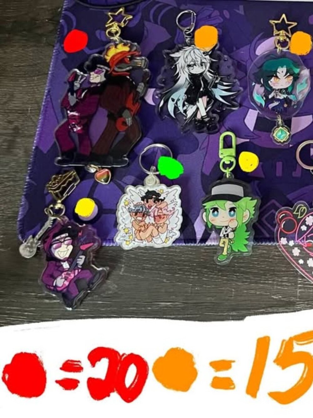 HUGE keychain lot - individual prices!